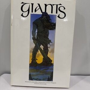 Giants by David Larkin 1st Edition Illustrated HC DJ 1979 Folklore Mythology